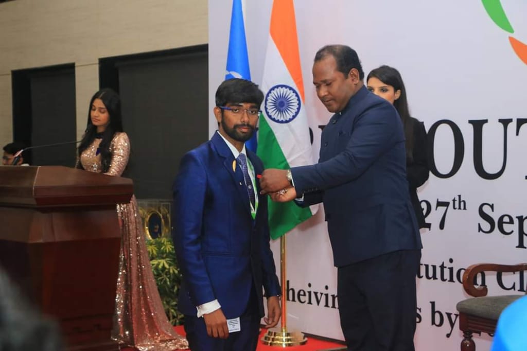 Bharath_Kumar_National_Youth_Icon_Award_2019